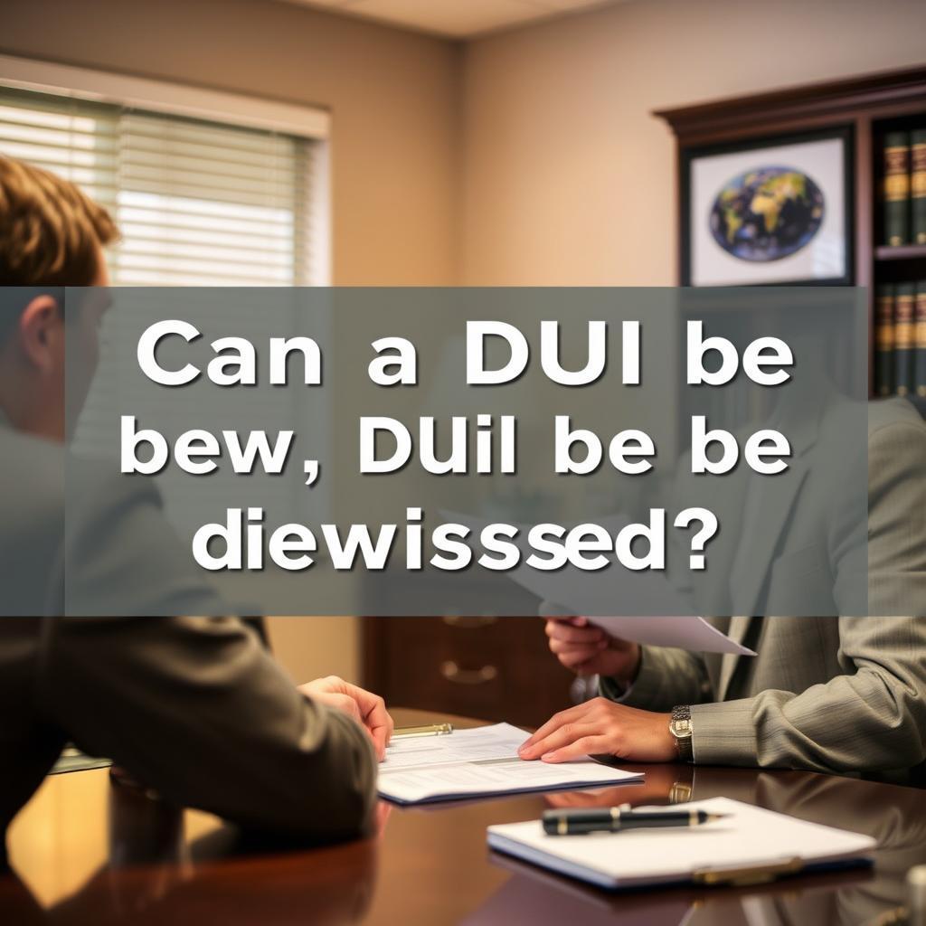 Can a DUI be dismissed in New Kent County
