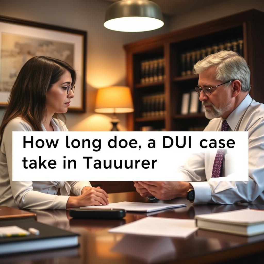 How long does a DUI case take in Fauquier County