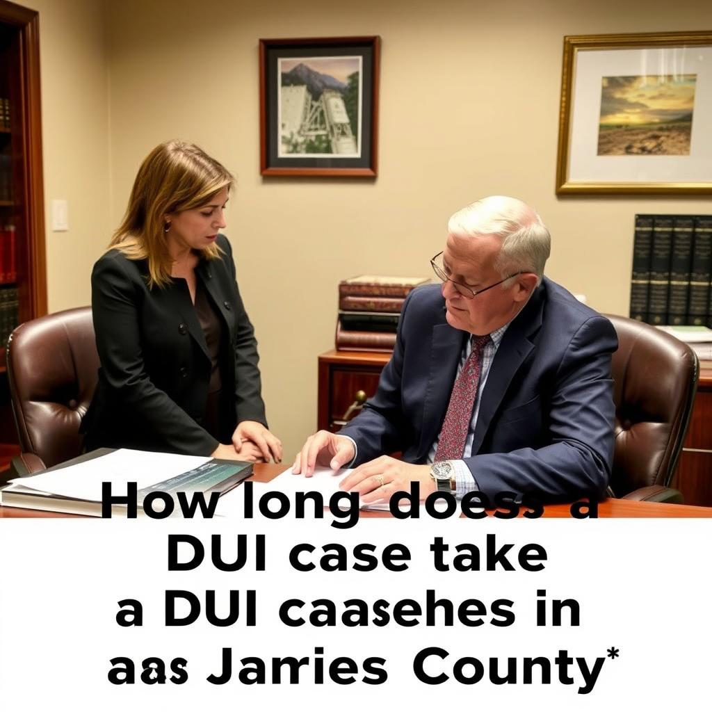 How long does a DUI case take in James City County