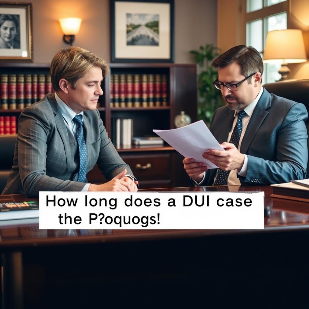 How long does a DUI case take in Poquoson