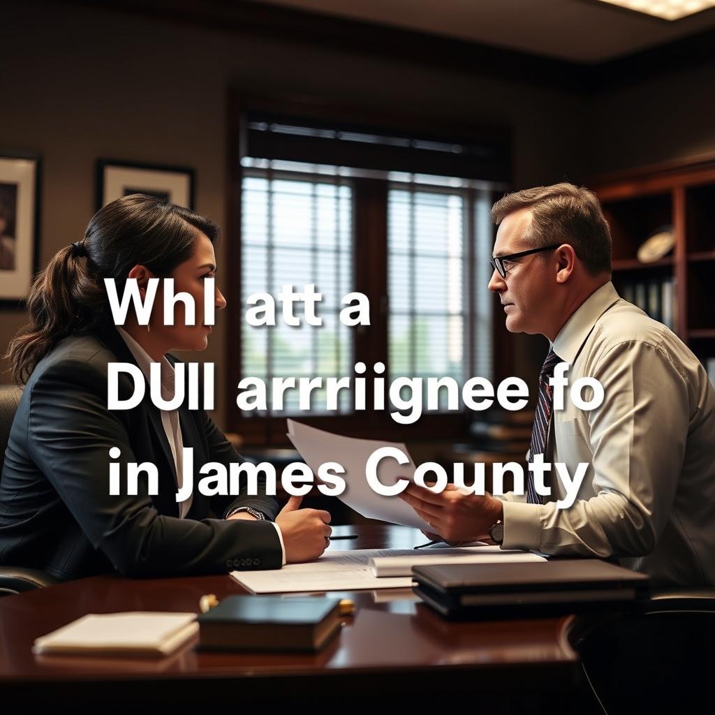 What happens at a DUI arraignment in James City County