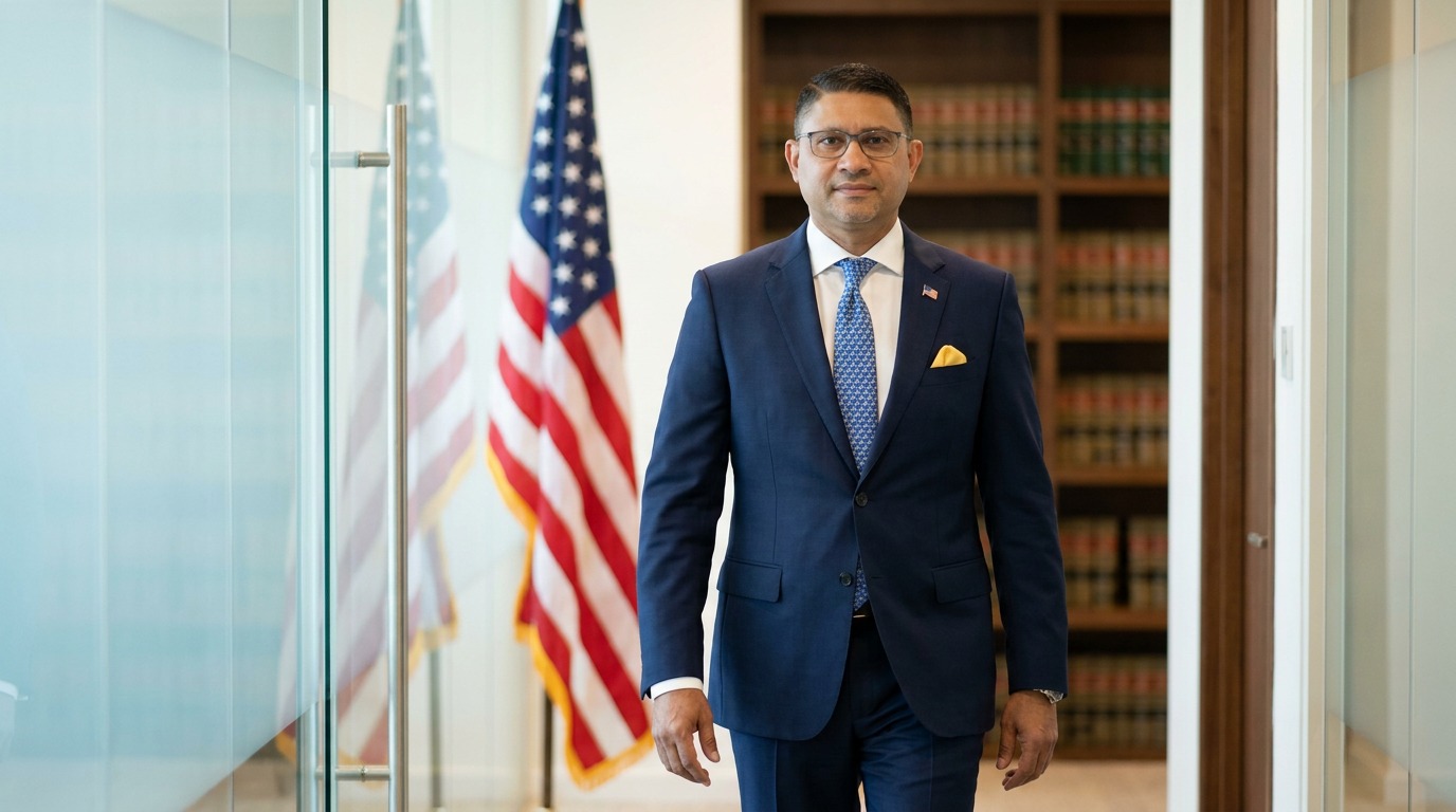 Mr. Sris, Owner and Founder of Law Offices Of SRIS, P.C., in the firm's law library